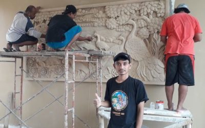 Kisah Sukses Herudin, Bawa Kerajinan Ukir Batu di Gunungkidul Mendunia